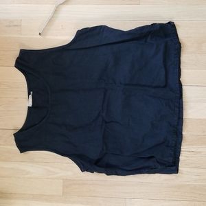 Hot Cotton linen/cotton blend top, size xl
